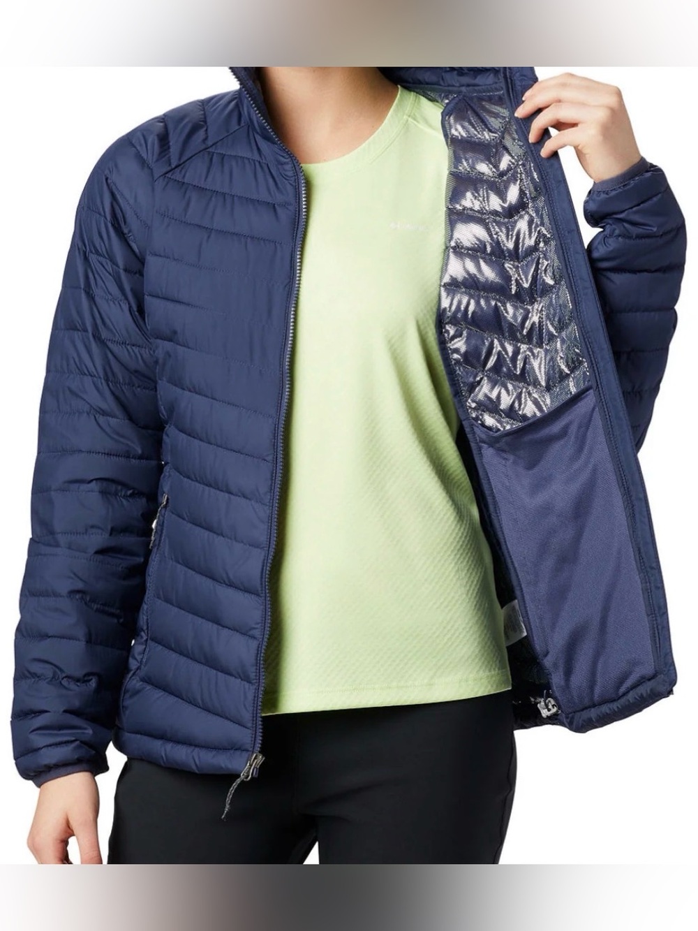 Columbia Women's Blue Powder Lite Jacket
